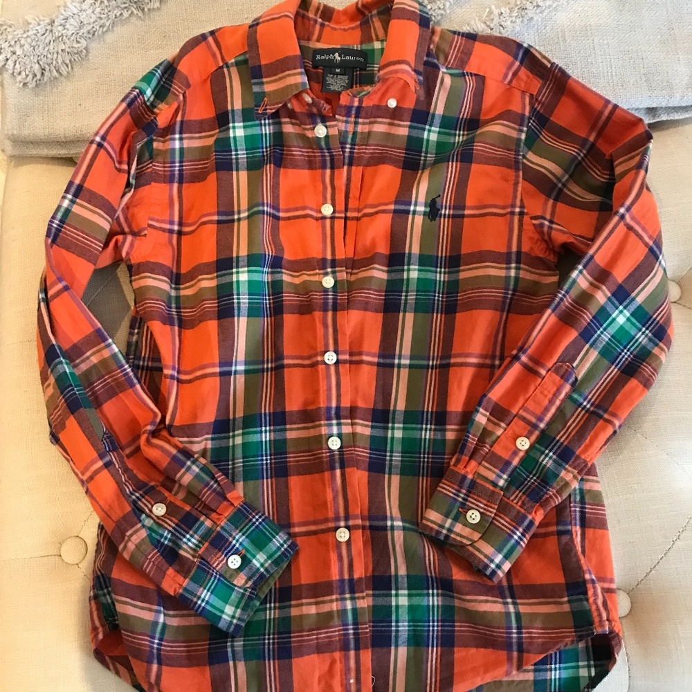 Ralph Lauren Polo Button Shirt - size medium